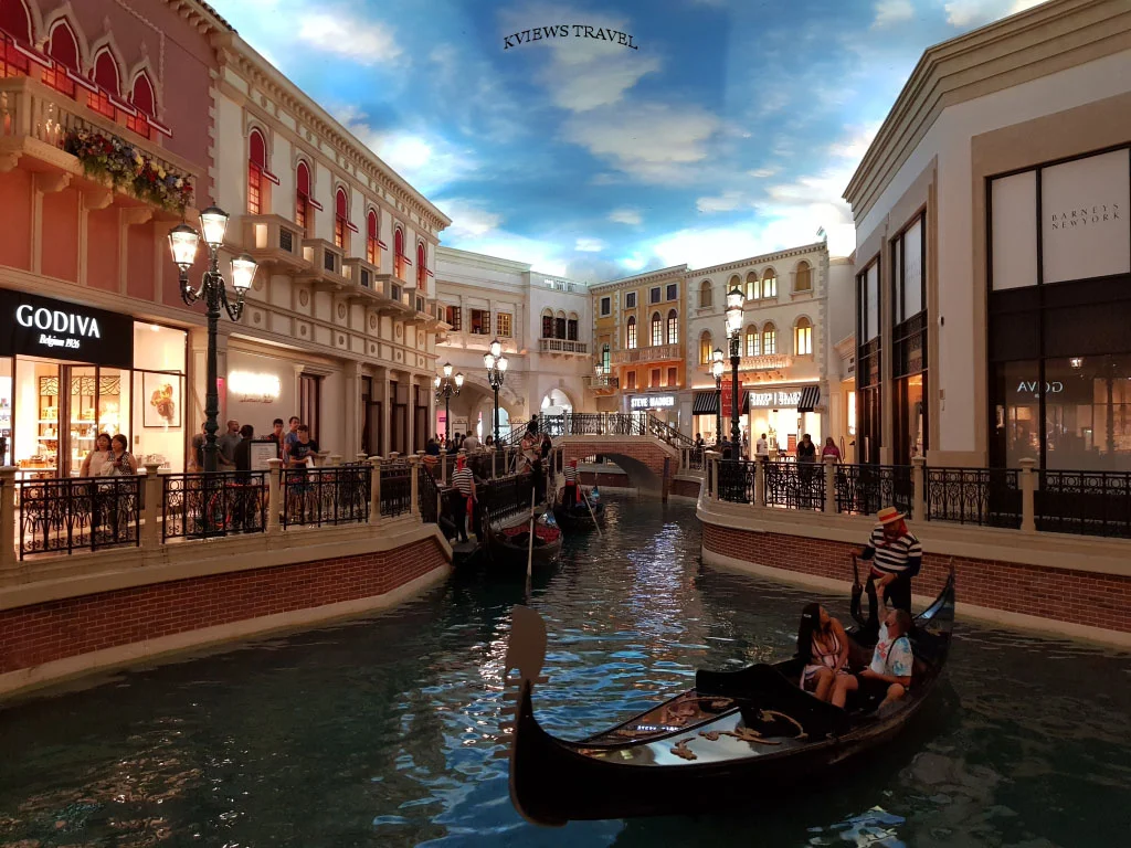 Góndolas Hotel Venetian