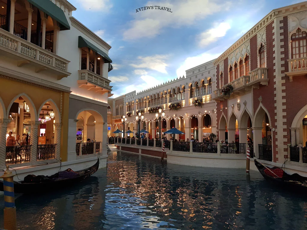 Góndolas Hotel Venetian