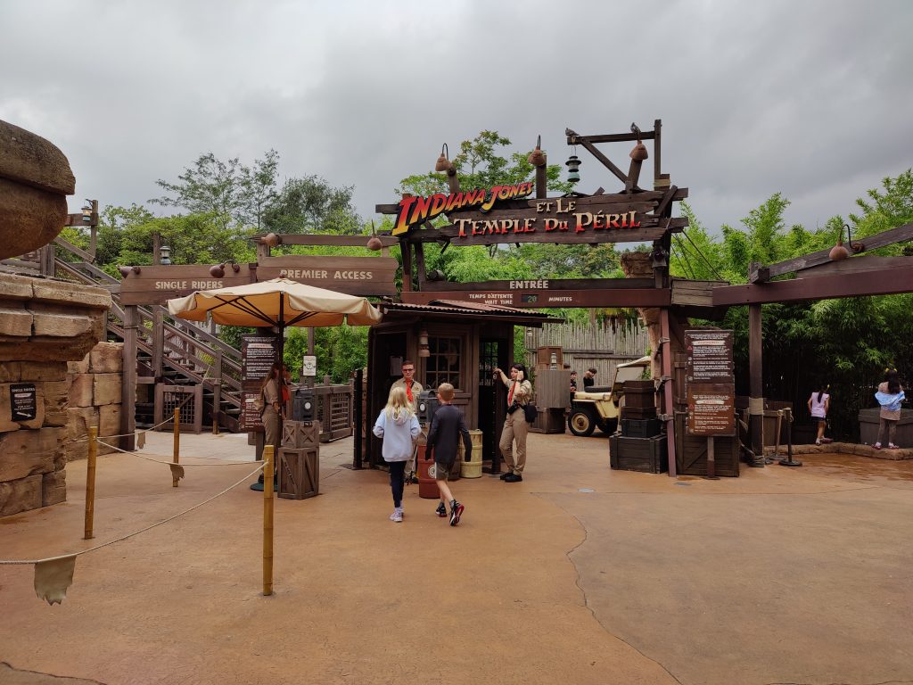 Indiana Jones atracciones Disneyland París