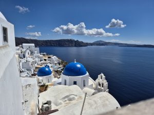 Viajar a Santorini