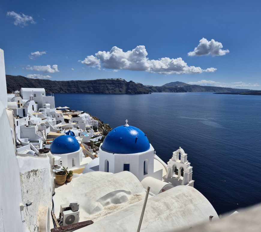 Viajar a Santorini