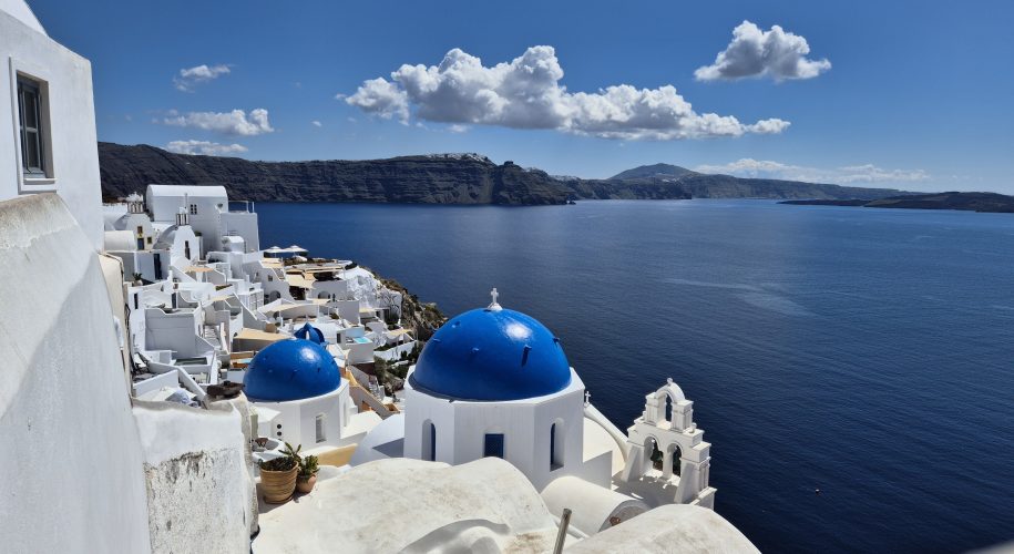 Viajar a Santorini