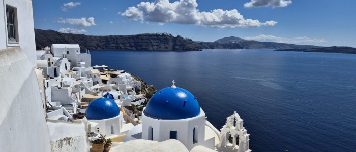 Viajar a Santorini