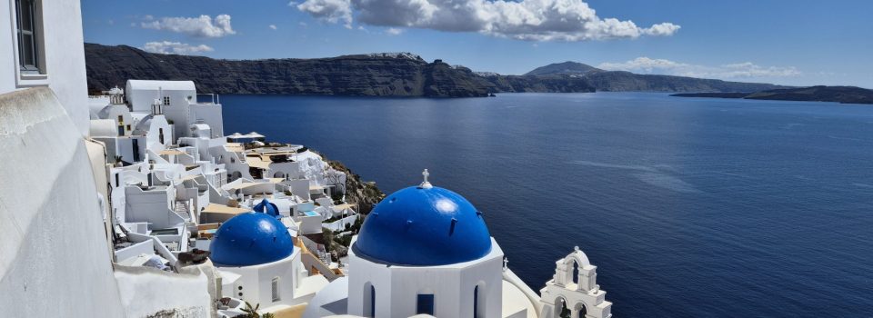 Viajar a Santorini