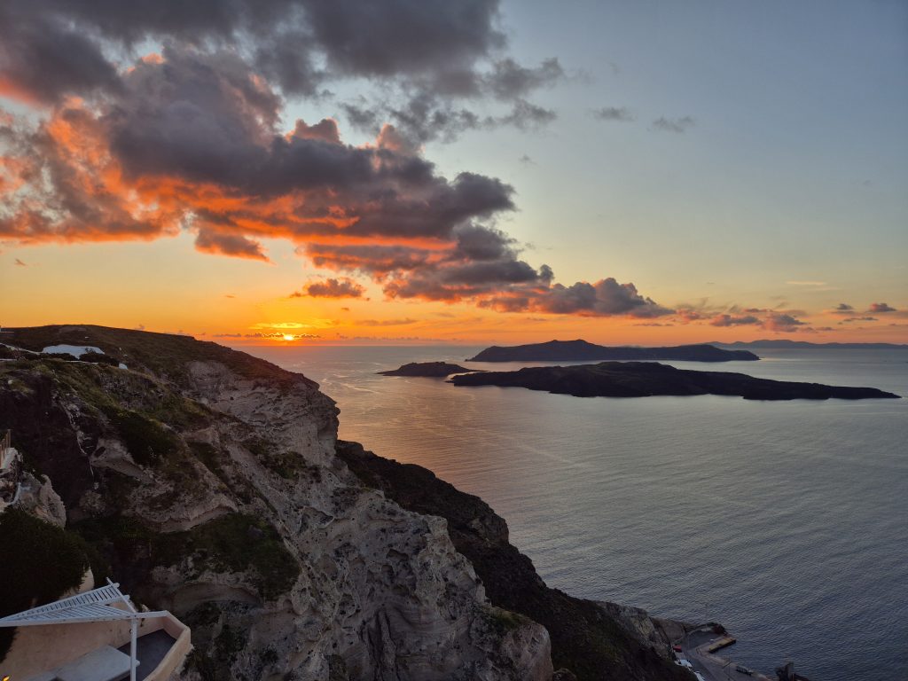 Atardecer Santorini